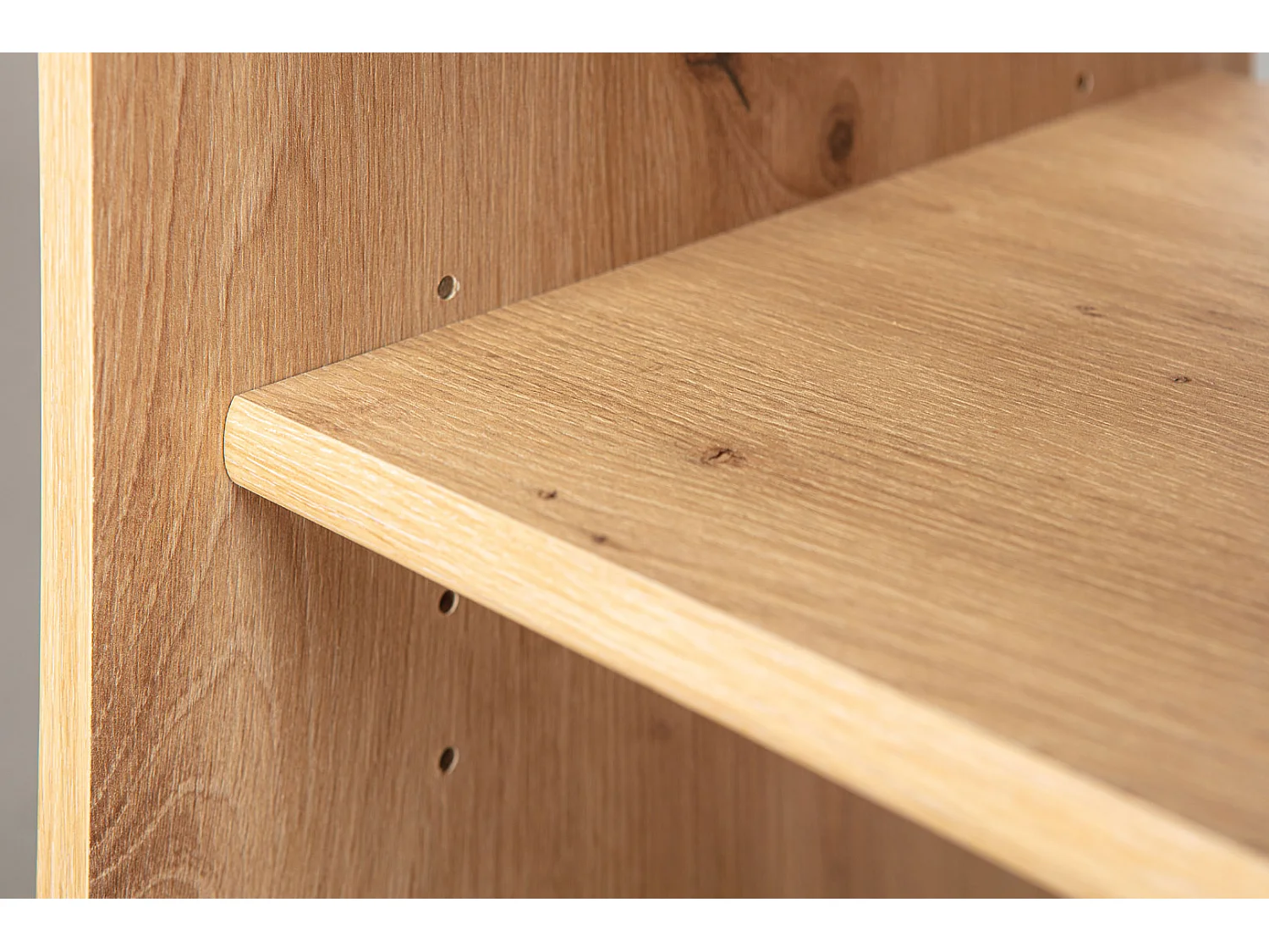 Addu bureau 1 toetsenbordlade, 4 zwenkwielen, 1 opbergvak eiken Artisanale decor.