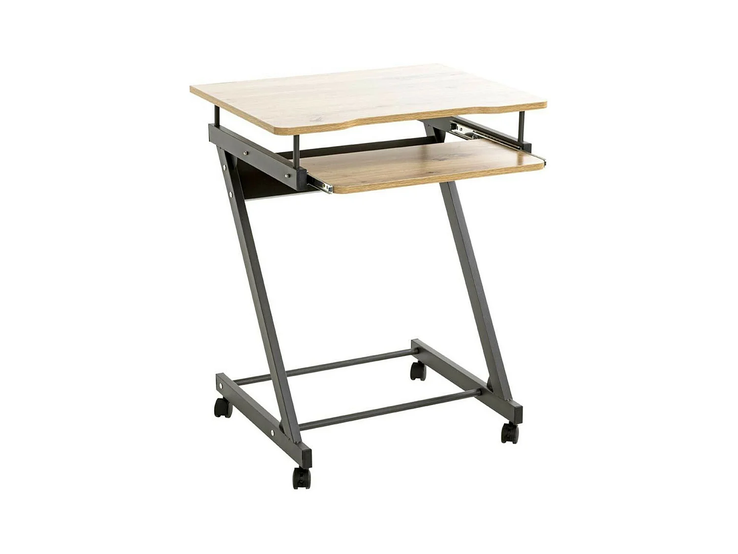 Bureau Design "Admira" 75cm Chêne & Anthracite