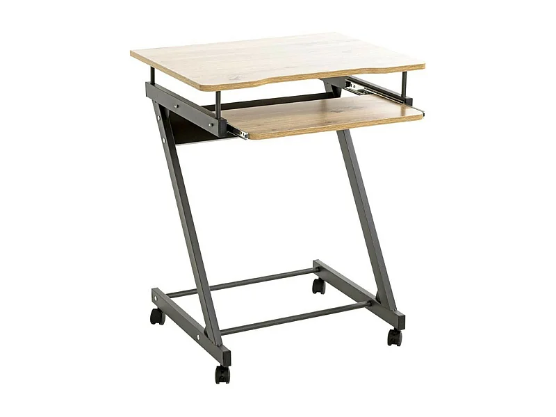 Bureau Design "Admira" 75cm Chêne & Anthracite