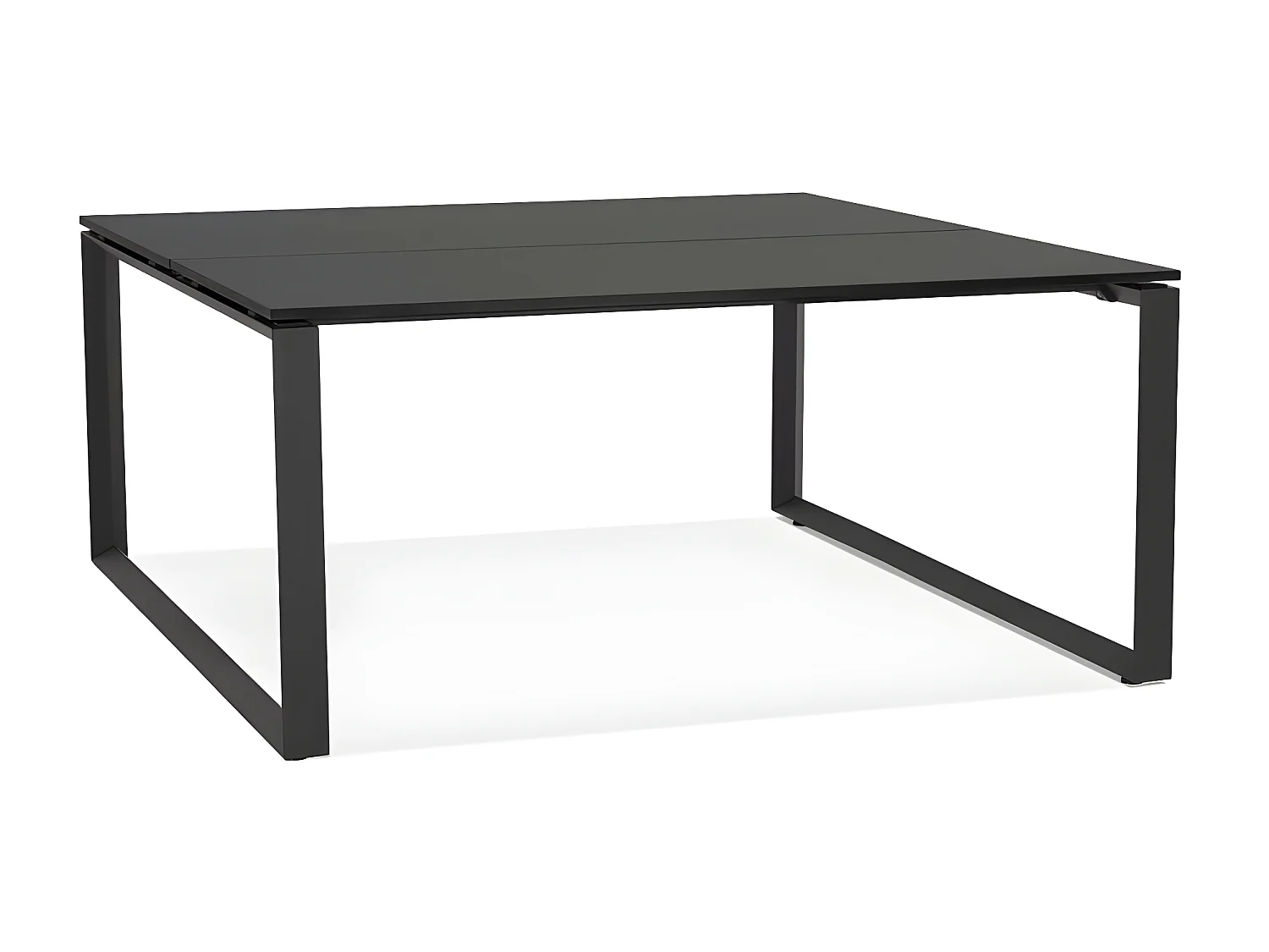 Bureau Design "Abigano" 140cm Noir