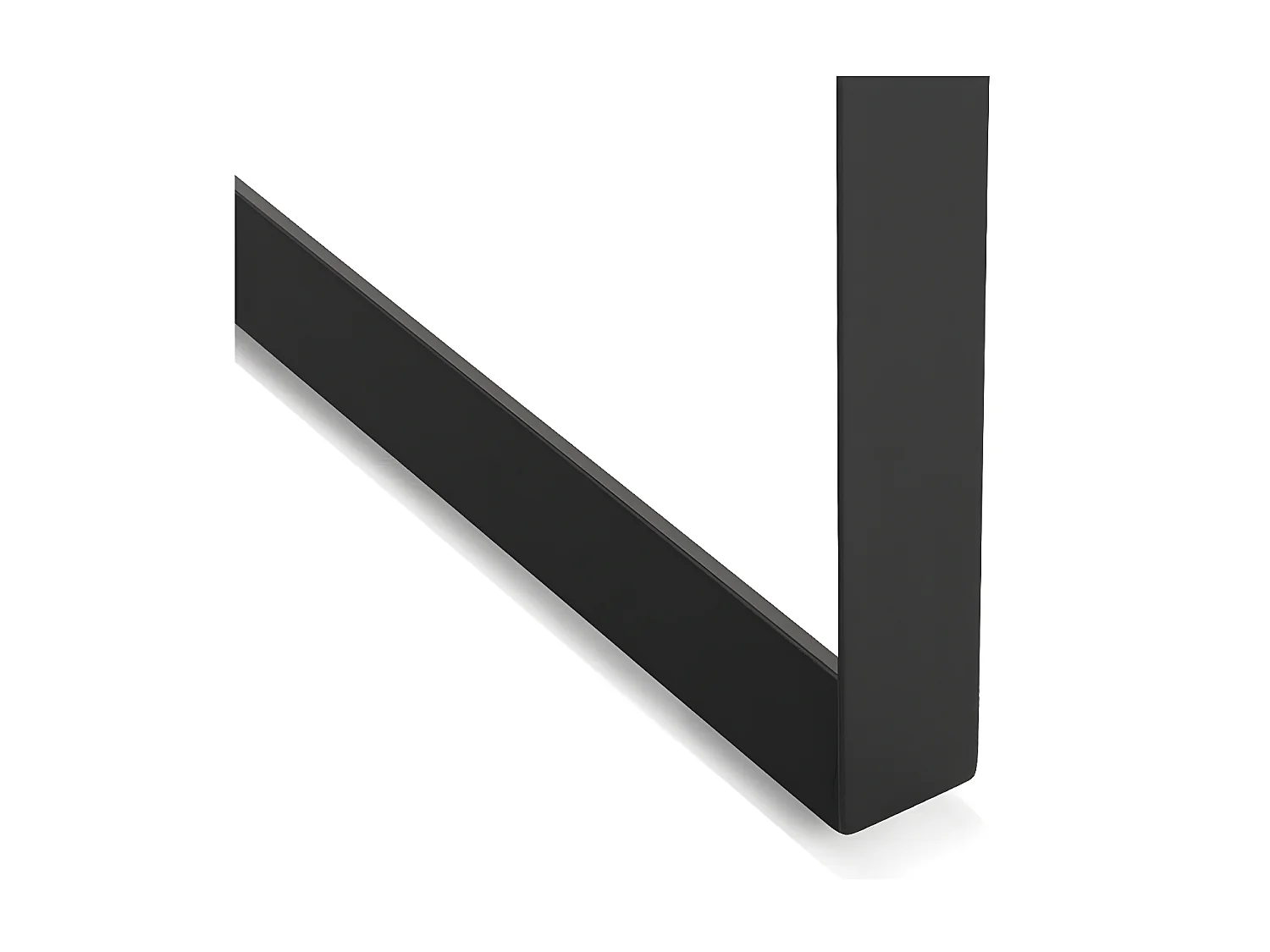 Bureau Design "Abigano" 140cm Noir