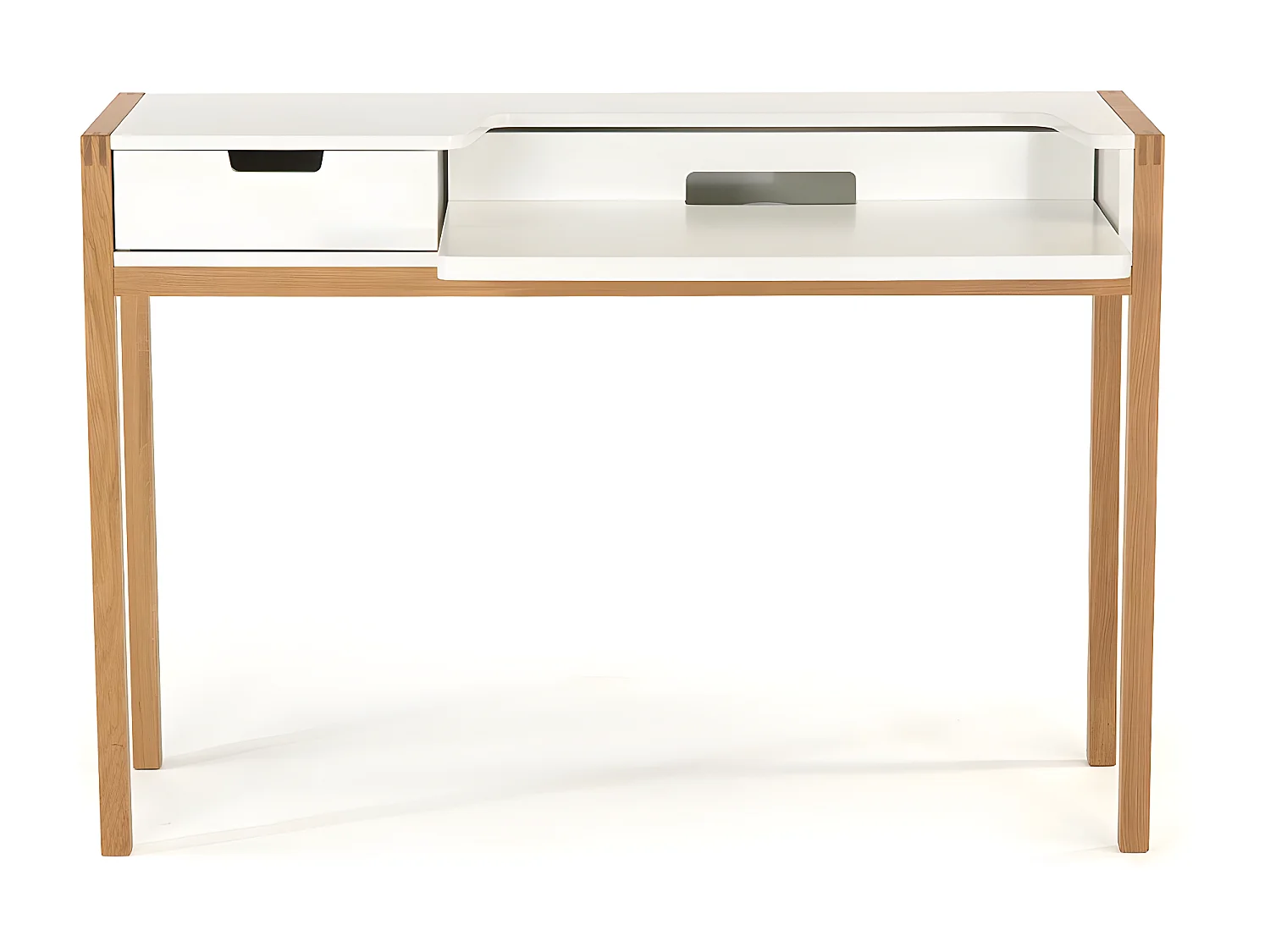 Bureau Design en Bois "Farringdon" 122cm Naturel