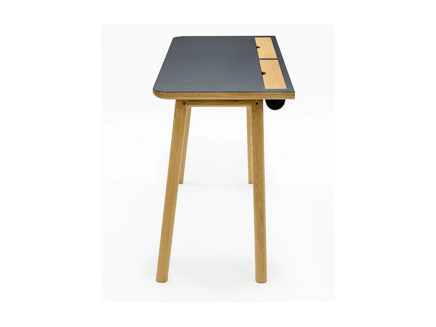 Bureau Design "Kota" 115cm Chêne & Noir