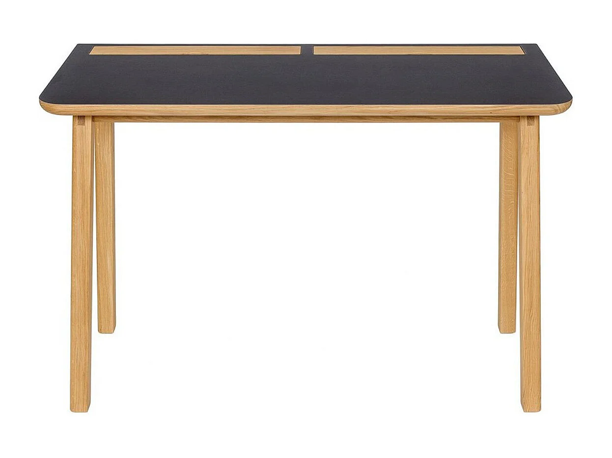 Bureau Design "Kota" 115cm Chêne & Noir