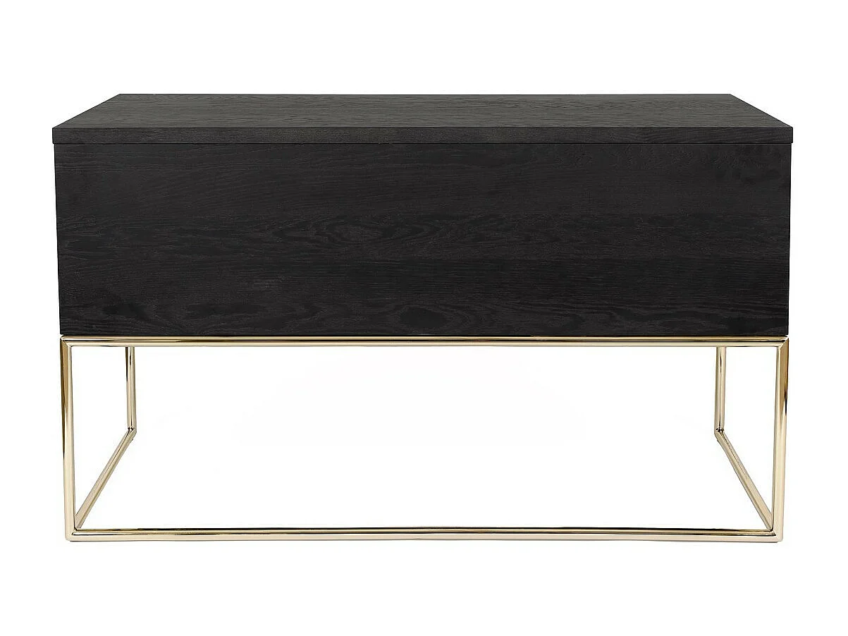 Bureau Design "Pimlico" 130cm Charbon