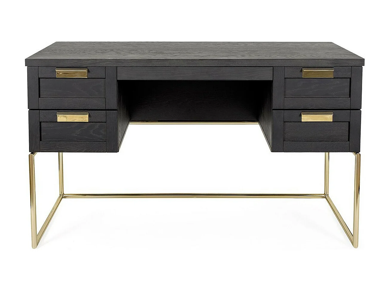 Bureau Design "Pimlico" 130cm Charbon