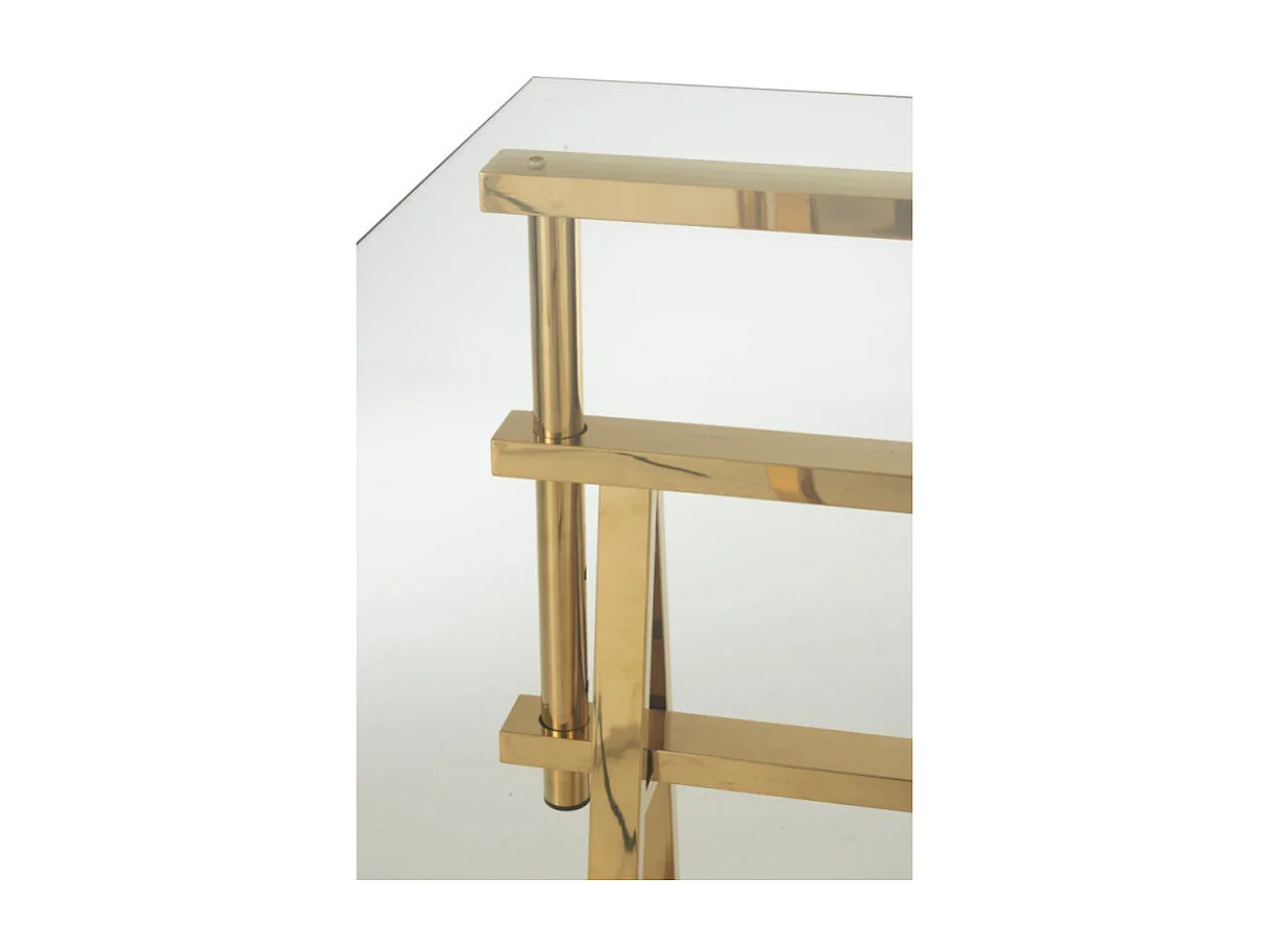 Bureau Design "Ajustable" 150cm Transparent