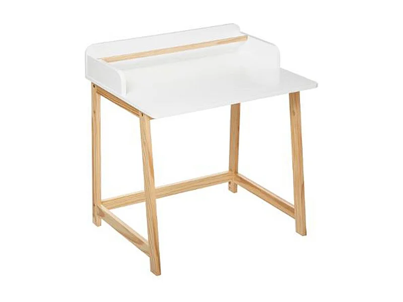 Bureau Enfant "Dérouleur" 62cm Blanc