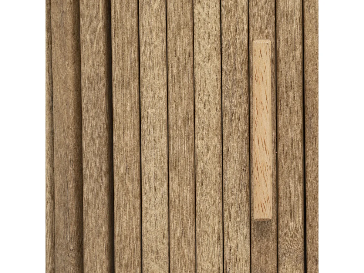 Bureau 2 Portes & 2 Étagères "Colva" 105cm Beige