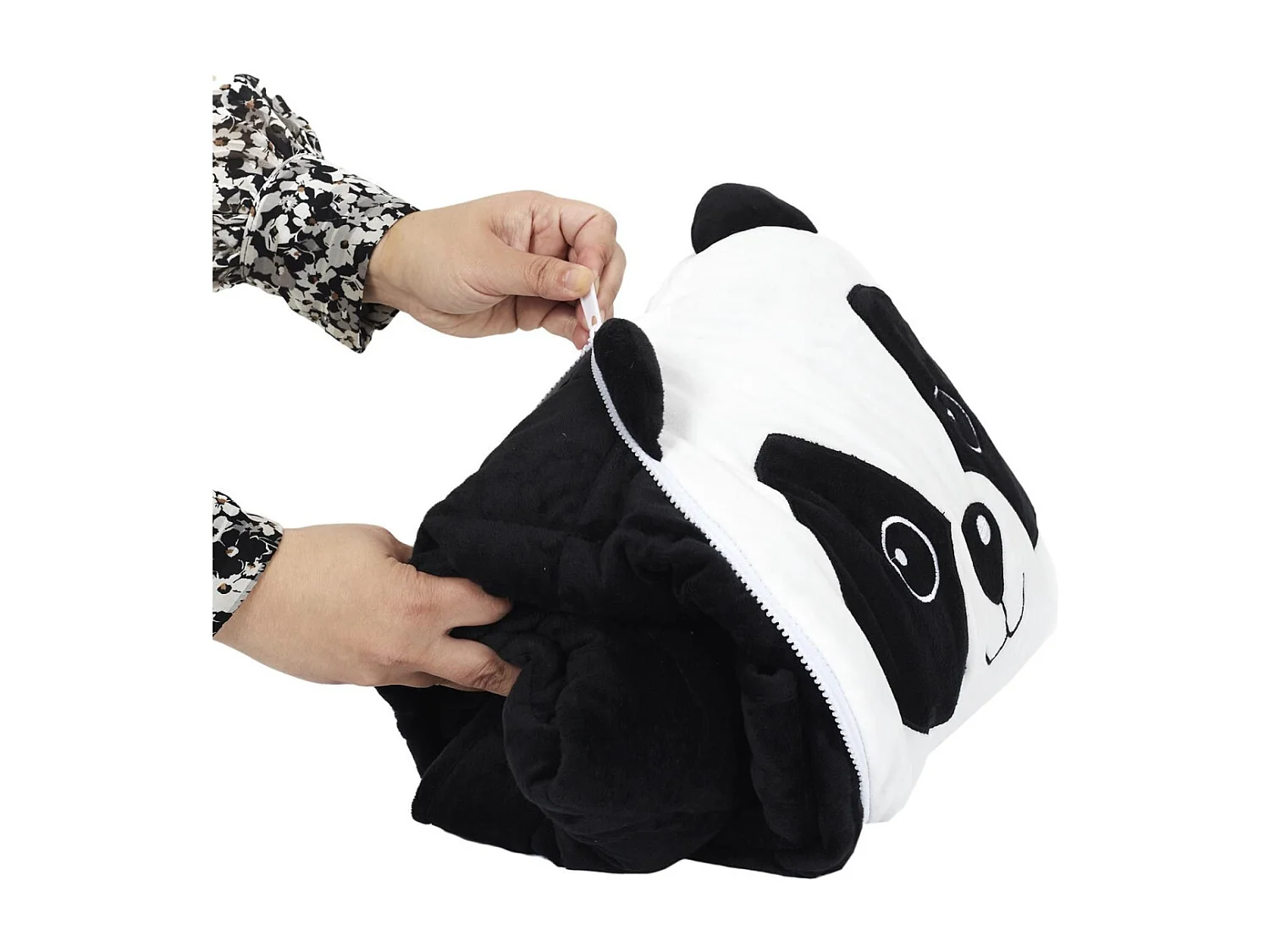 Couverture Convertible Panda 110x150cm M6