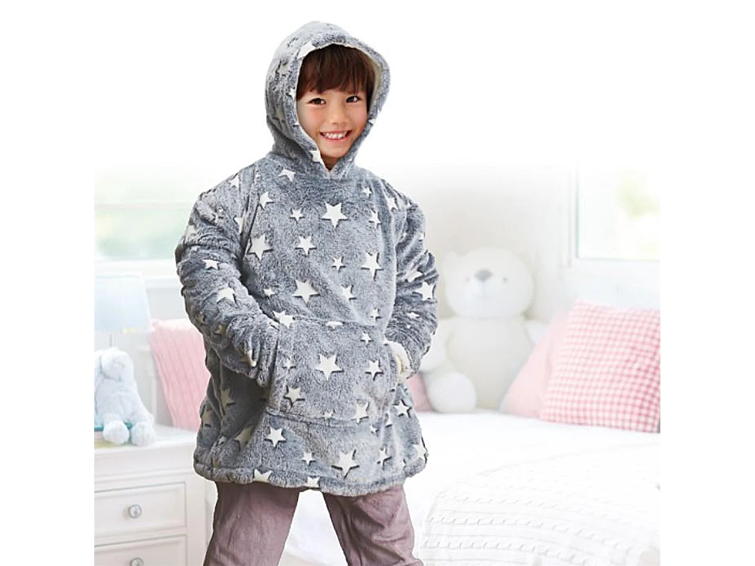 Sweat A Capuche Enfant Phosphorescent M8