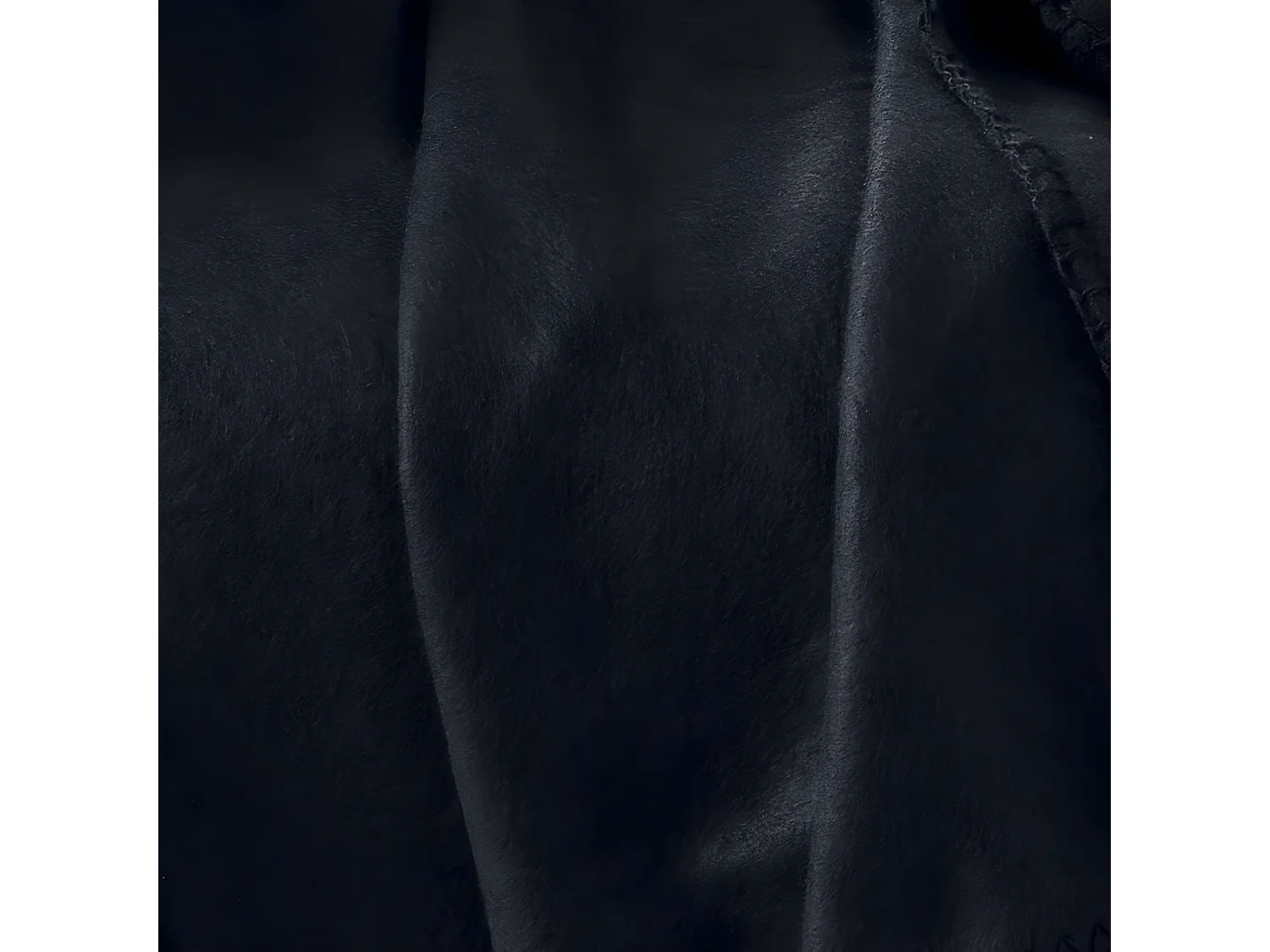 Plaid Polaire "Milou" 125x150cm Noir