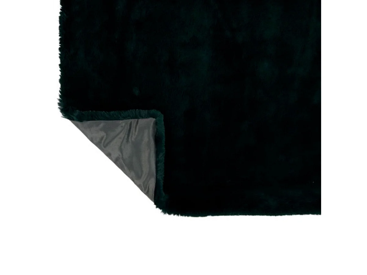 Plaid Imitation Fourrure "Cutie" 130x180cm Vert