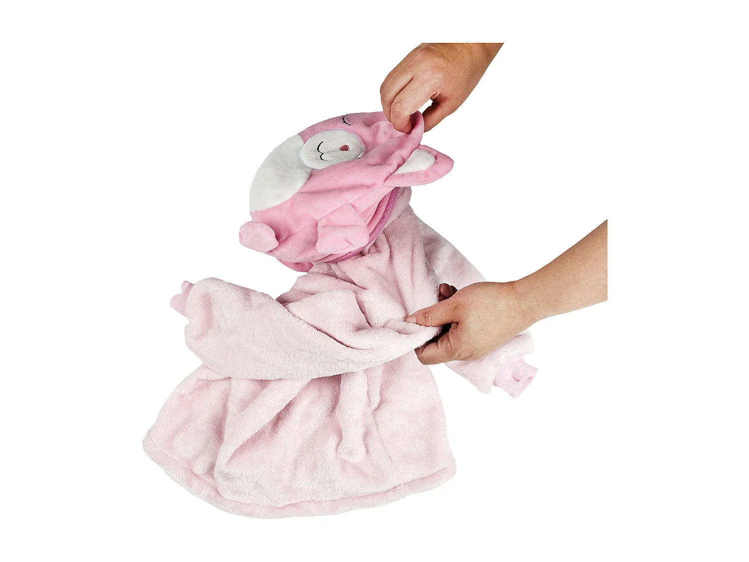 Sweat A Capuche Enfant Chat Rose M8