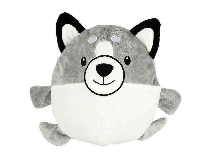 Sweat A Capuche Enfant Loup Gris Kawaii M8