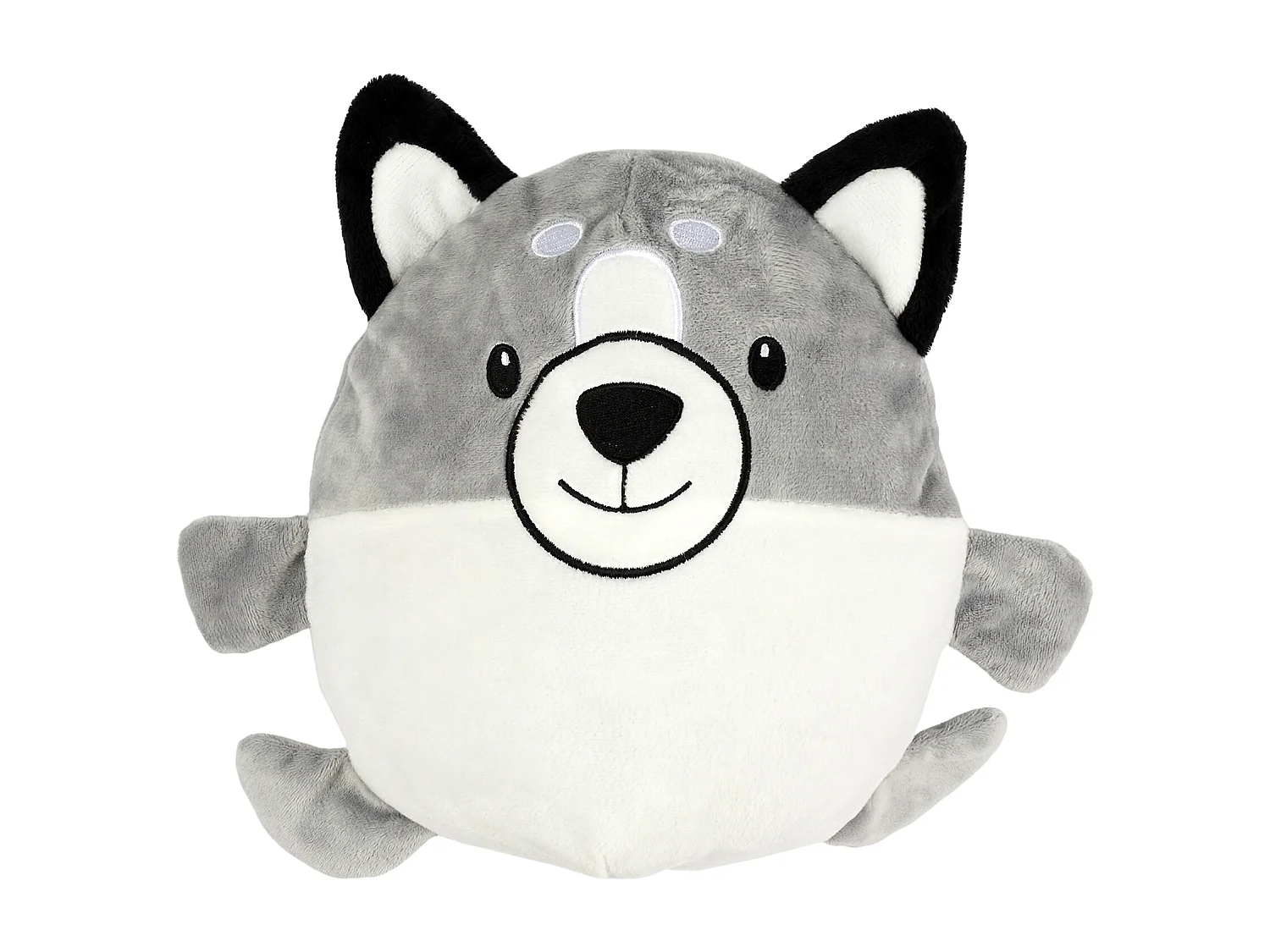 Sweat A Capuche Enfant Loup Gris Kawaii M8