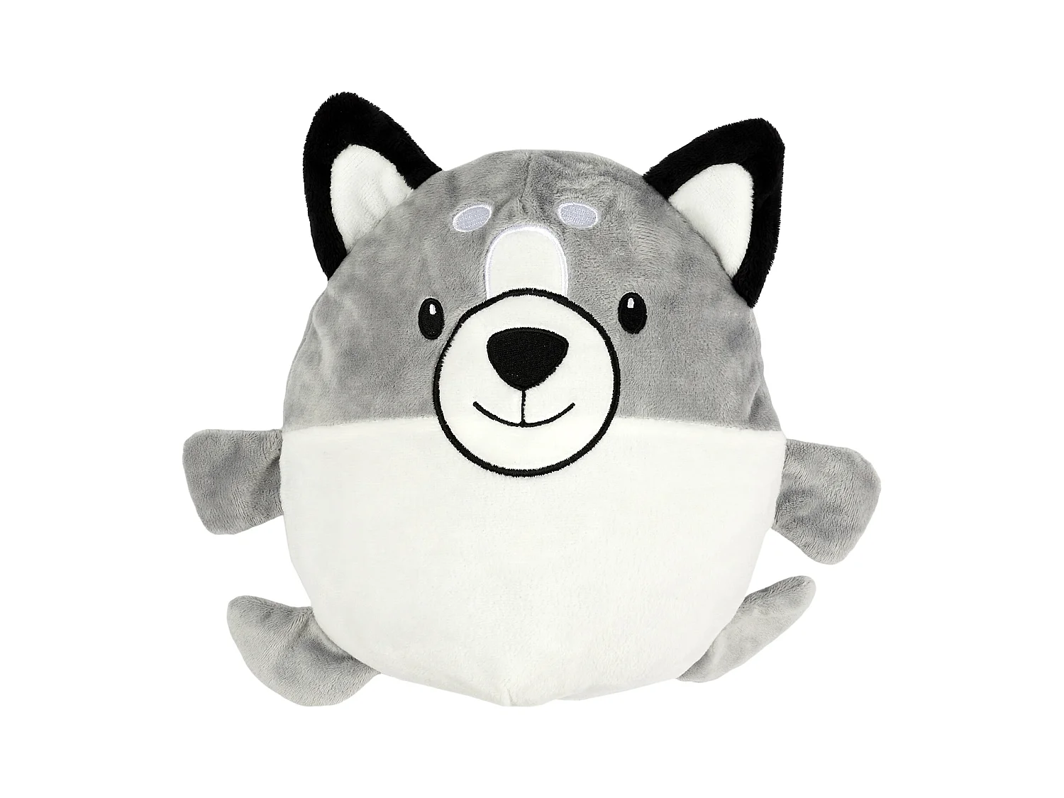Sweat A Capuche Enfant Loup Gris Kawaii M8