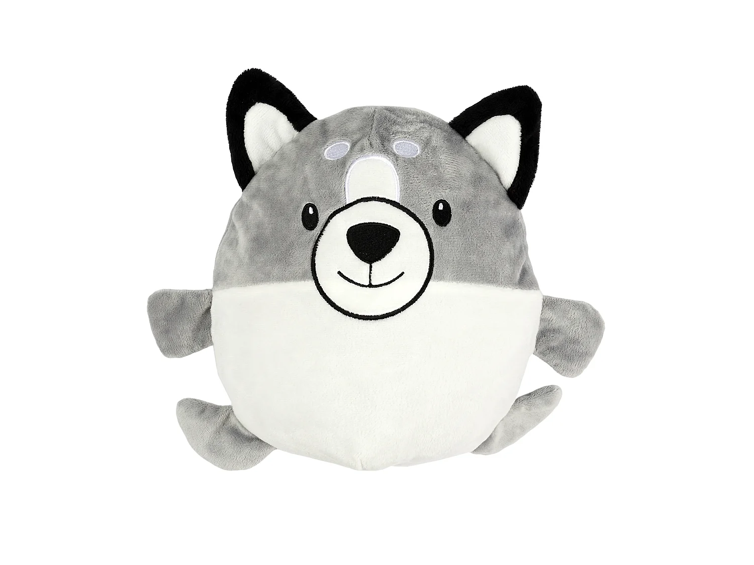 Sweat A Capuche Enfant Loup Gris Kawaii M8