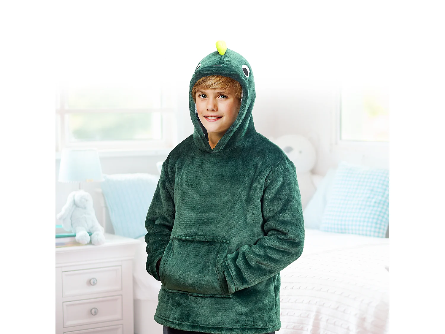 Sweat A Capuche Enfant Dinosaure M8