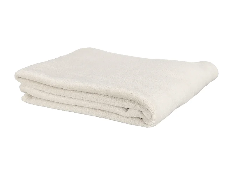Plaid Microfibre Beige 125x150cm Beige