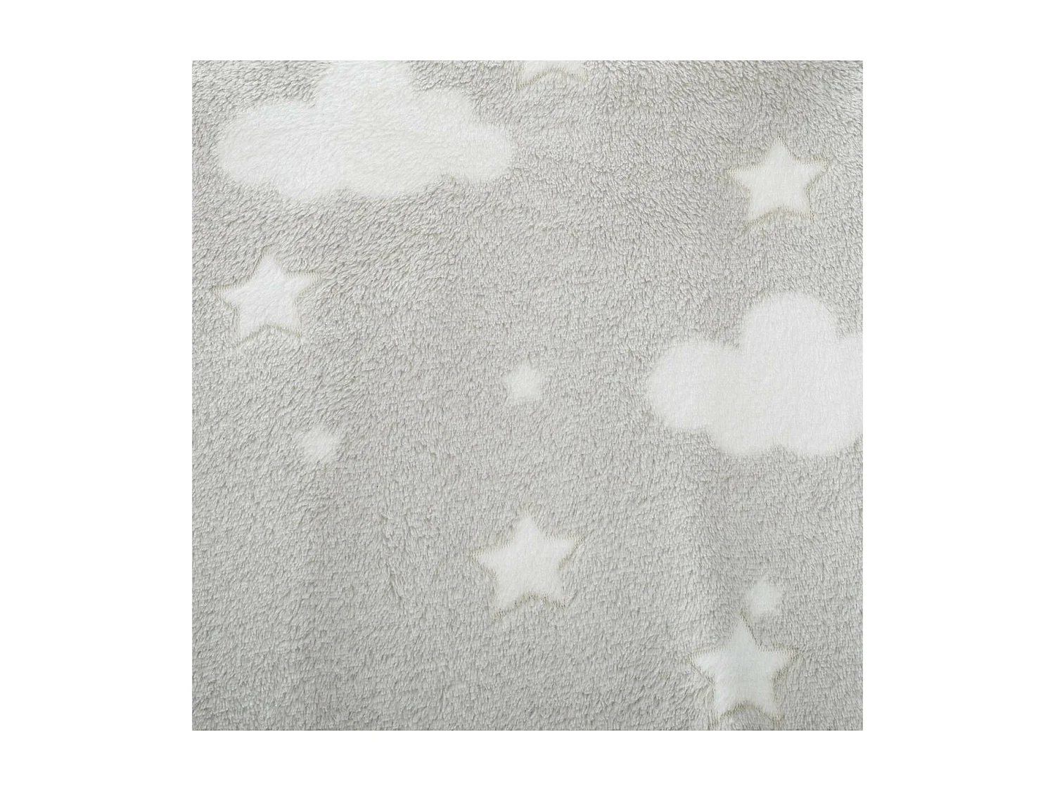 Plaid Phosphorescent Enfant "Reka" 125x150cm Gris