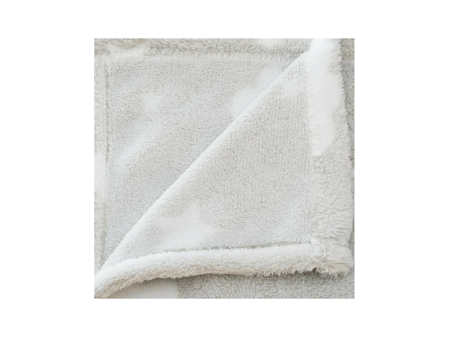 Plaid Phosphorescent Enfant "Reka" 125x150cm Gris