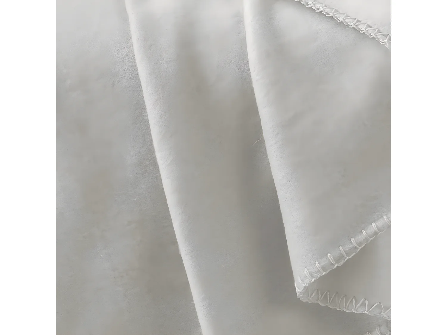 Plaid Polaire "Milou" 125x150cm Naturel