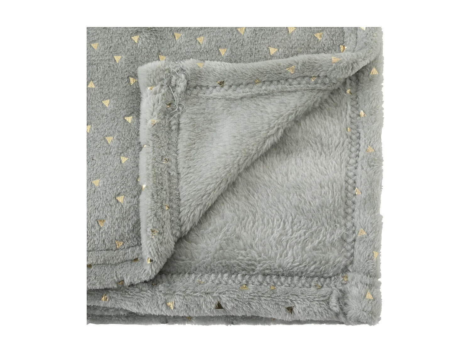 Plaid Flanelle Enfant "Berlingot" 75x100cm Bleu