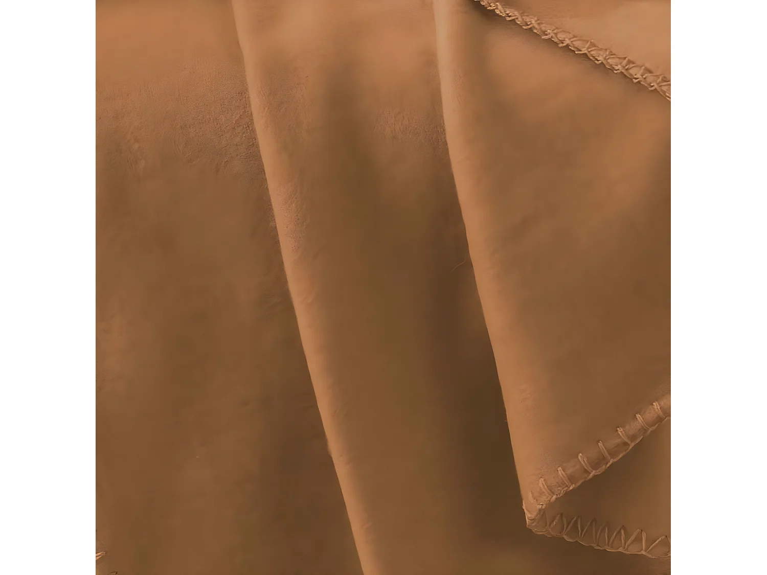 Plaid Polaire "Milou" 125x150cm Camel