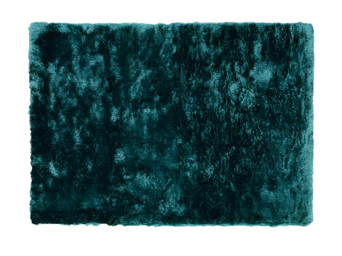 vente unique Tapis shaggy à poils longs ultra doux - 120 x 170 cm - vert pinède - DOLCE