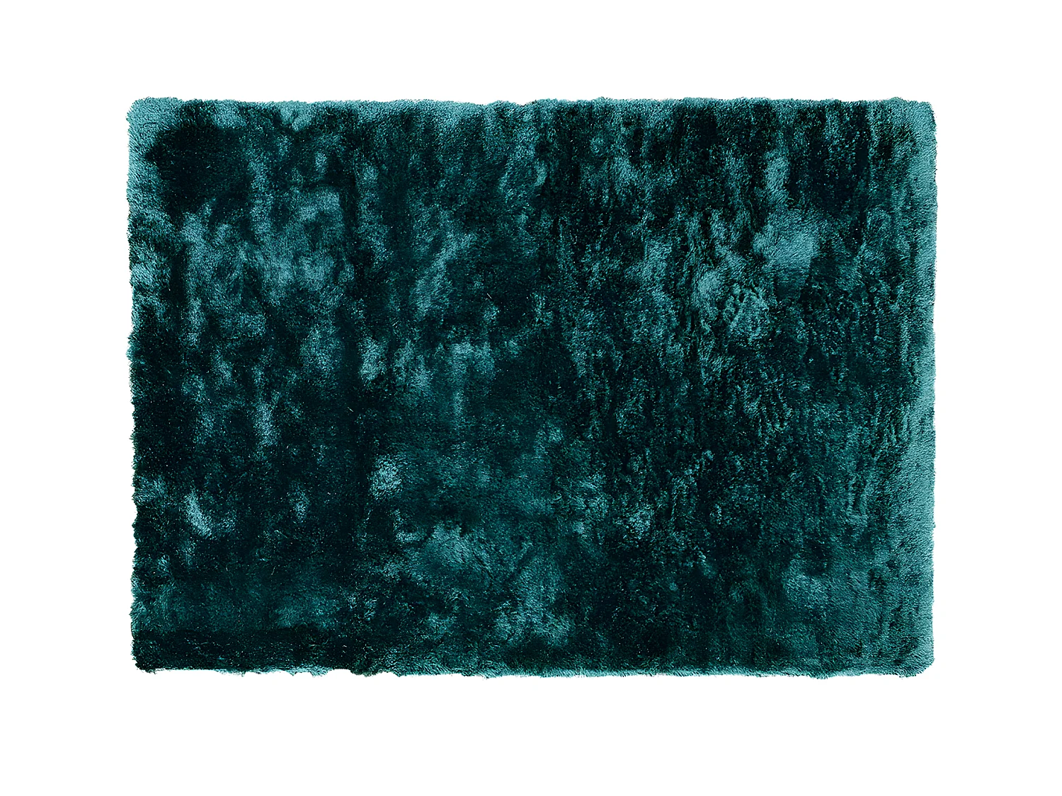 Tapis shaggy à poils longs ultra doux - 160 x 230 cm - vert pinède - DOLCE