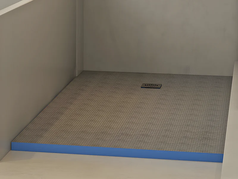 Douchebak om te betegelen DELOS sifon inbegrepen - 1800 x 900 x 40 mm - snijdbaar