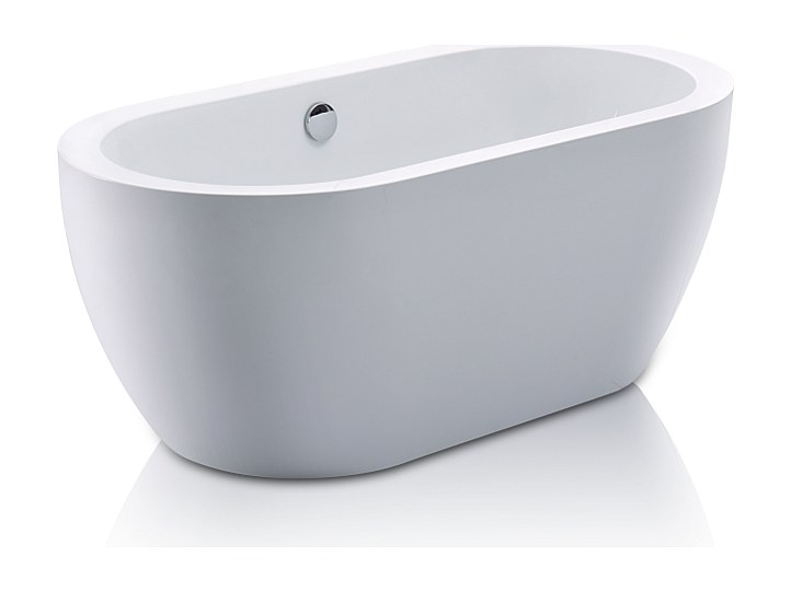 Freistehende Badewanne - 178 L - 150 x 75 x 58 cm - Weiß - ADRINA günstig online kaufen