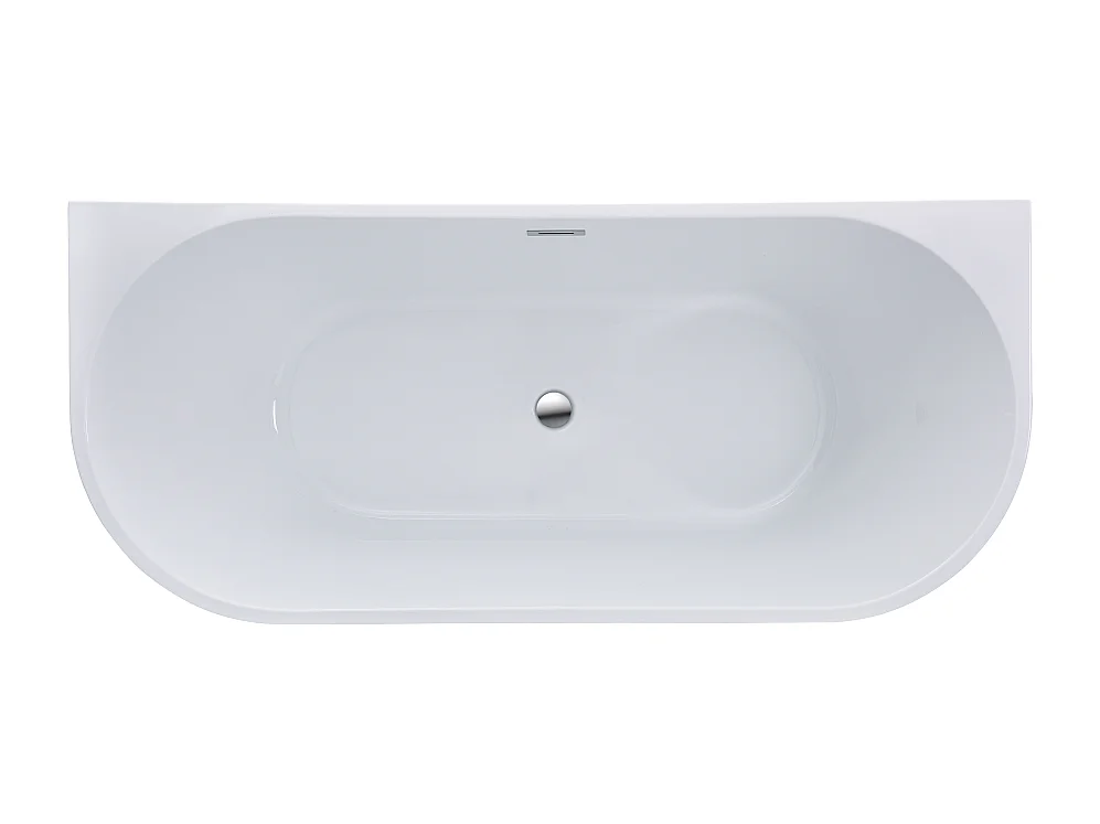 Bañera exenta - 245L - 170 x 75 x 58 cm - blanco - Acrílico - DIVINA