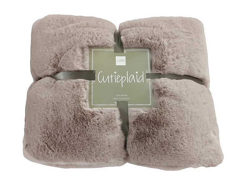 Manta de tela gris 180x130x4 cm