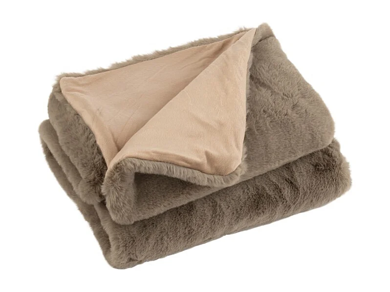 Manta de tela gris 180x130x4 cm