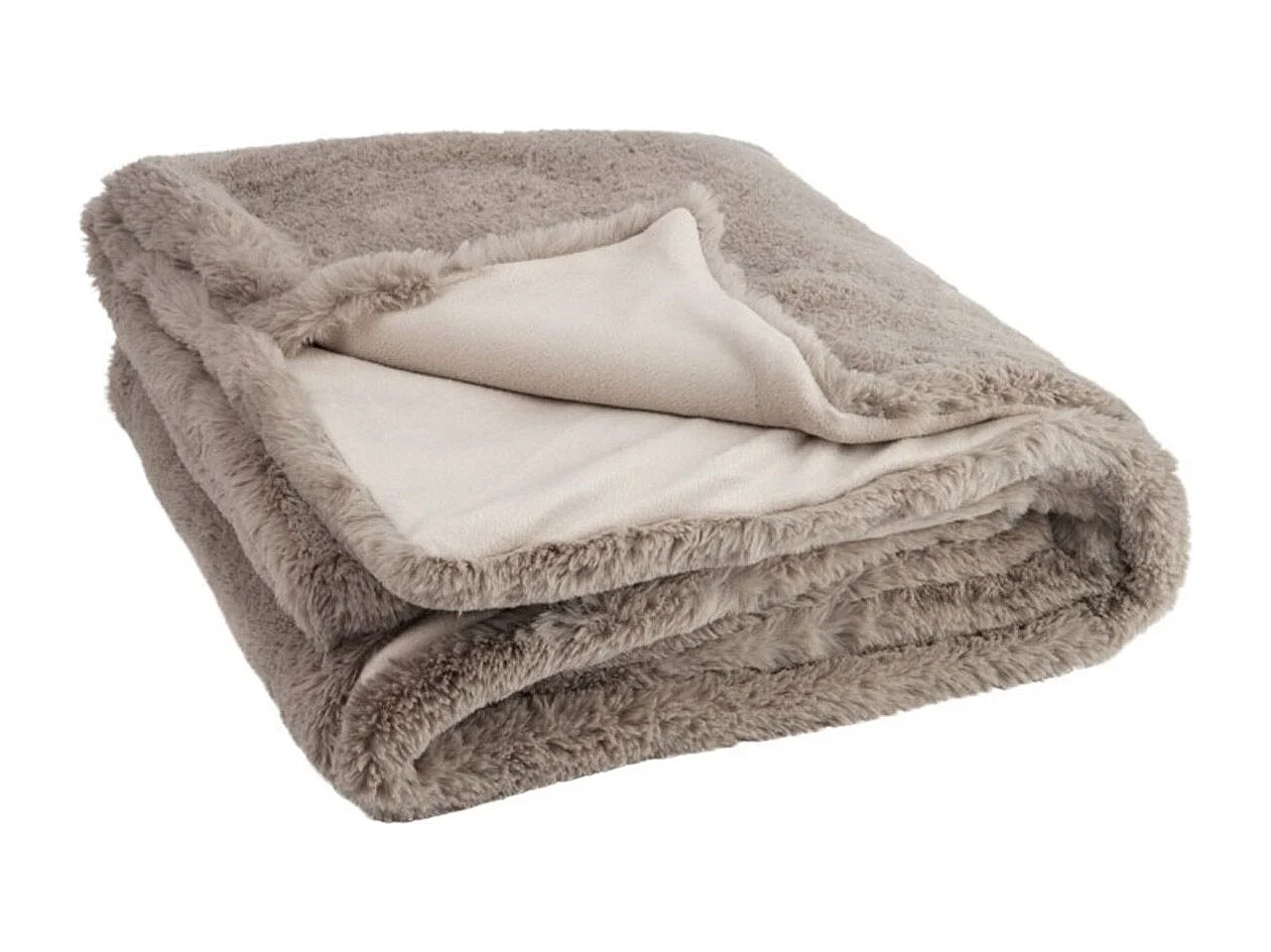 Manta de tela gris 180x130x4 cm