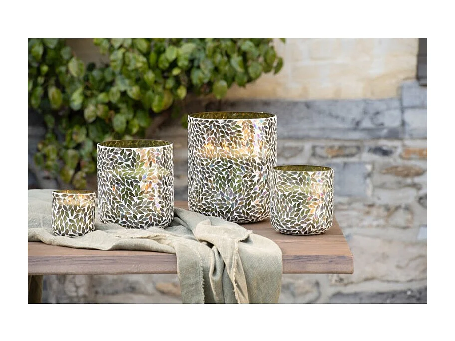 Plaid Déco Uni "Bord Court" 150x200cm Vert Olive