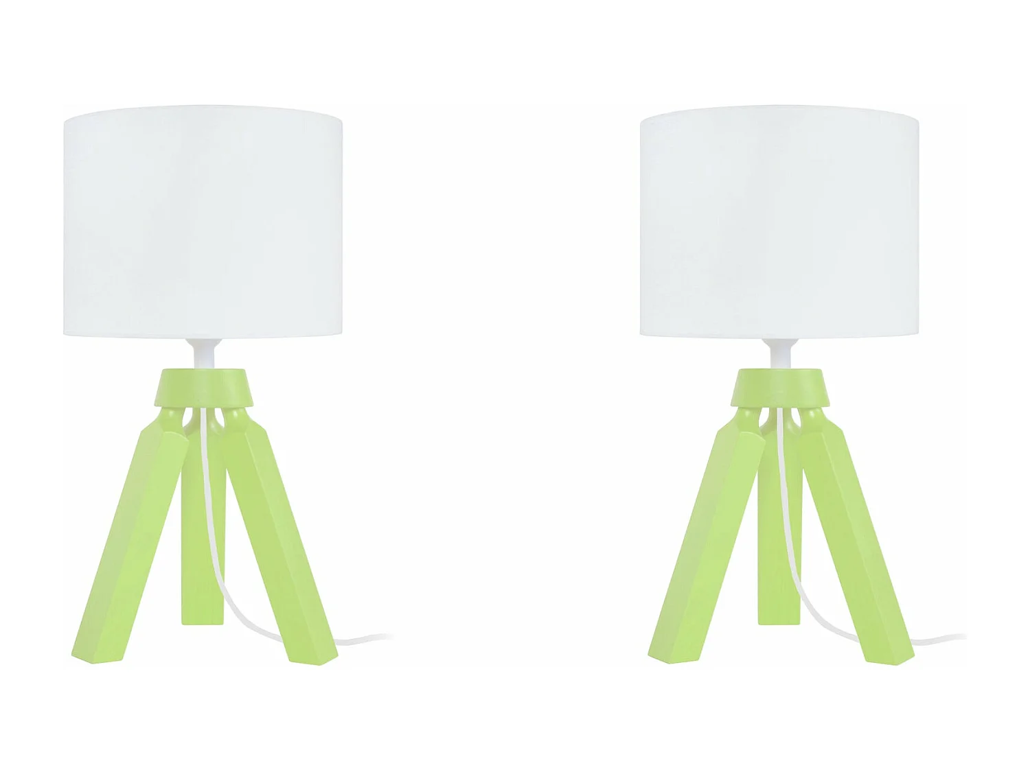 Abajur TOSEL  JULIETTE tecido coluna cru D25 x  H40  cm