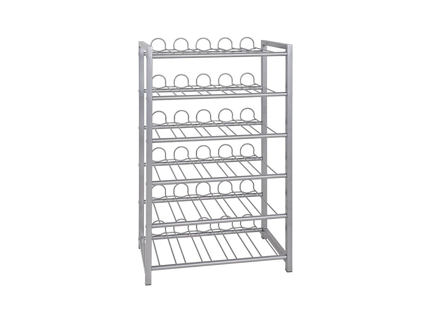 Casier à bouteilles en métal - H90 cm
