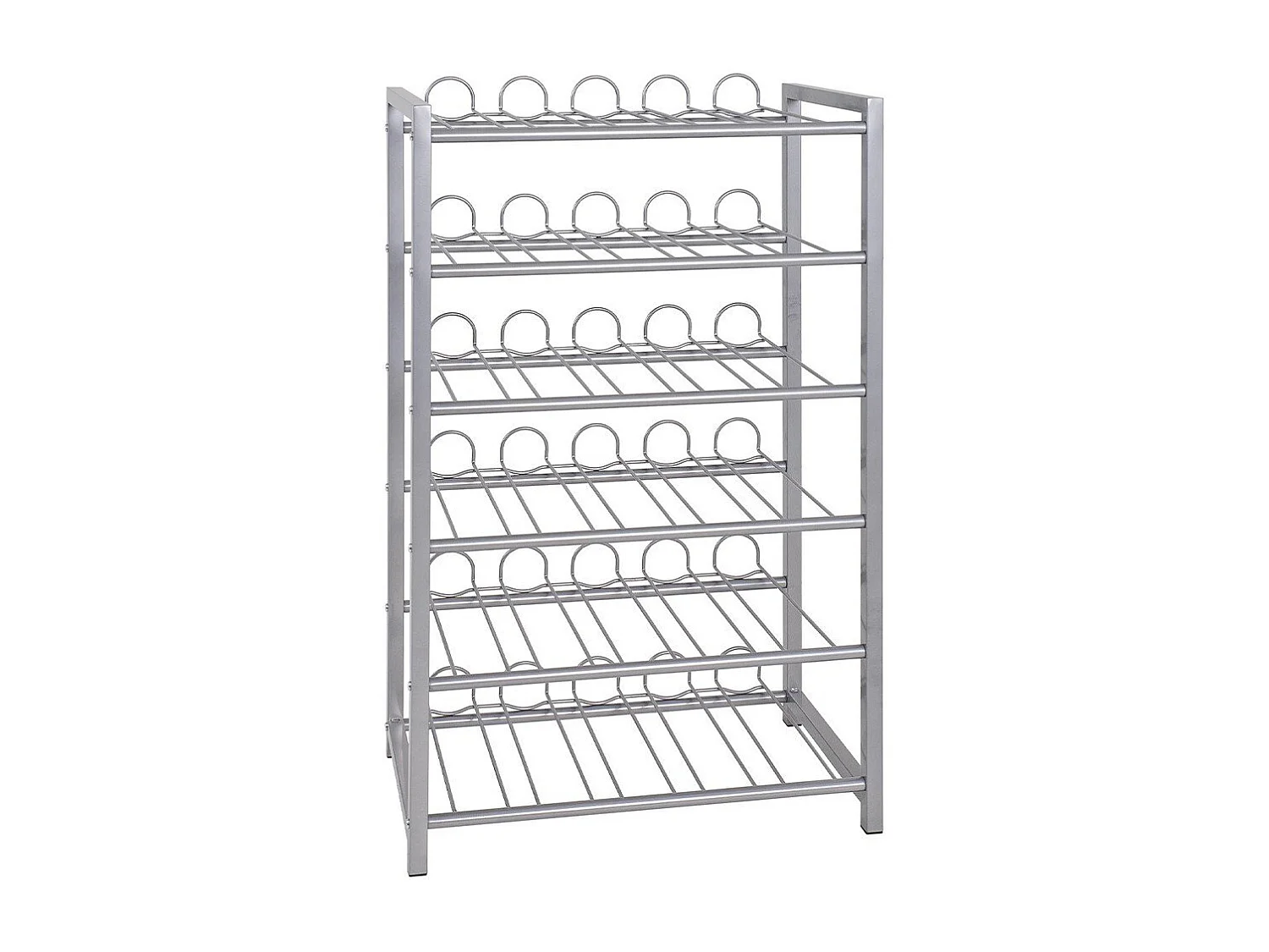 Casier à bouteilles en métal - H90 cm