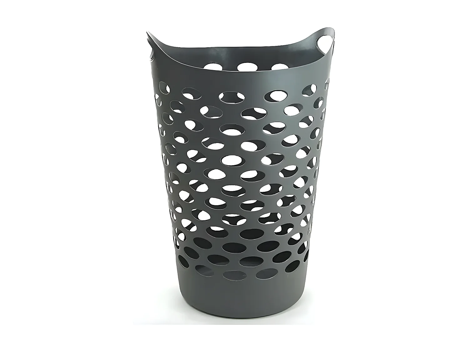 Panier à Linge "Flex" 60L Gris Béton