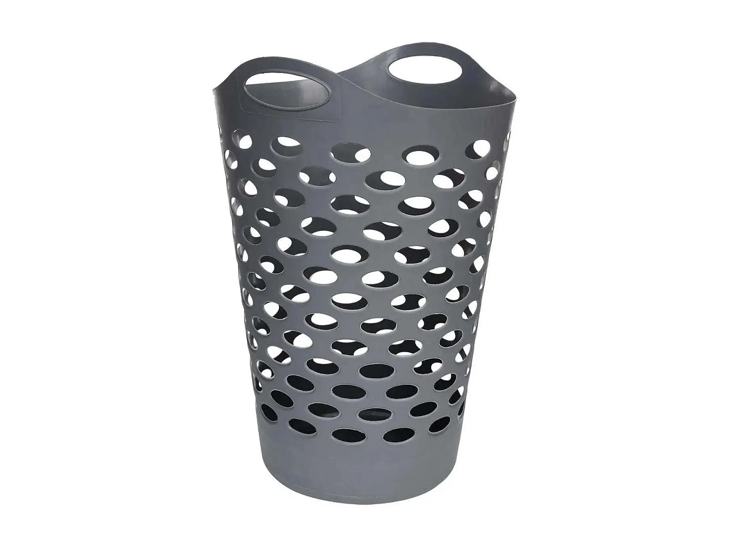 Panier à Linge "Flex" 60L Gris Béton