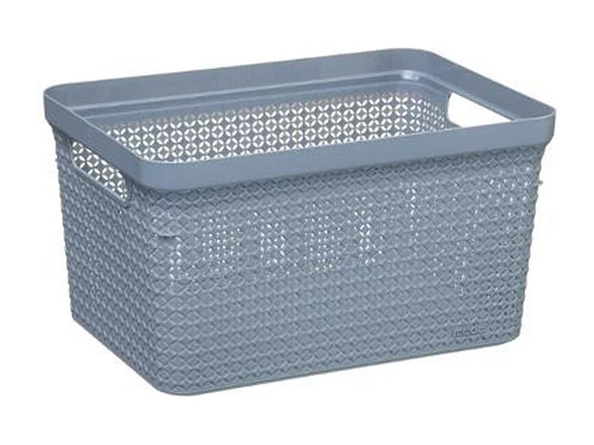 Panier de Rangement "Scandi" 5L Gris