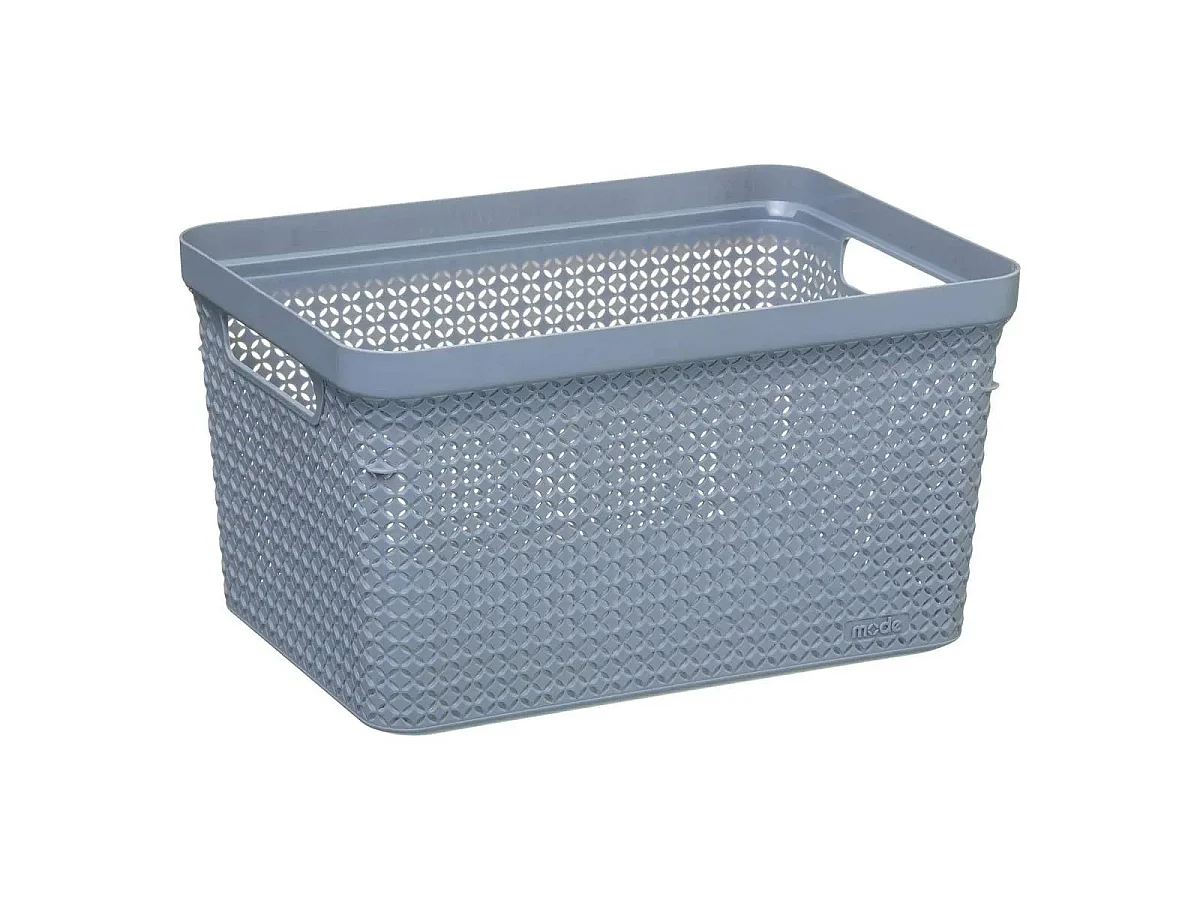 Panier de Rangement "Scandi" 5L Gris