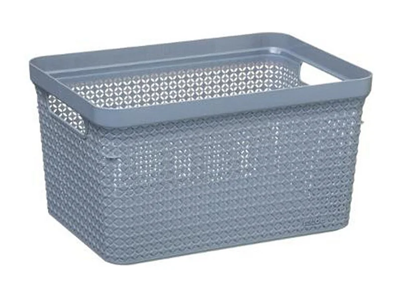 Panier de Rangement "Scandi" 5L Gris