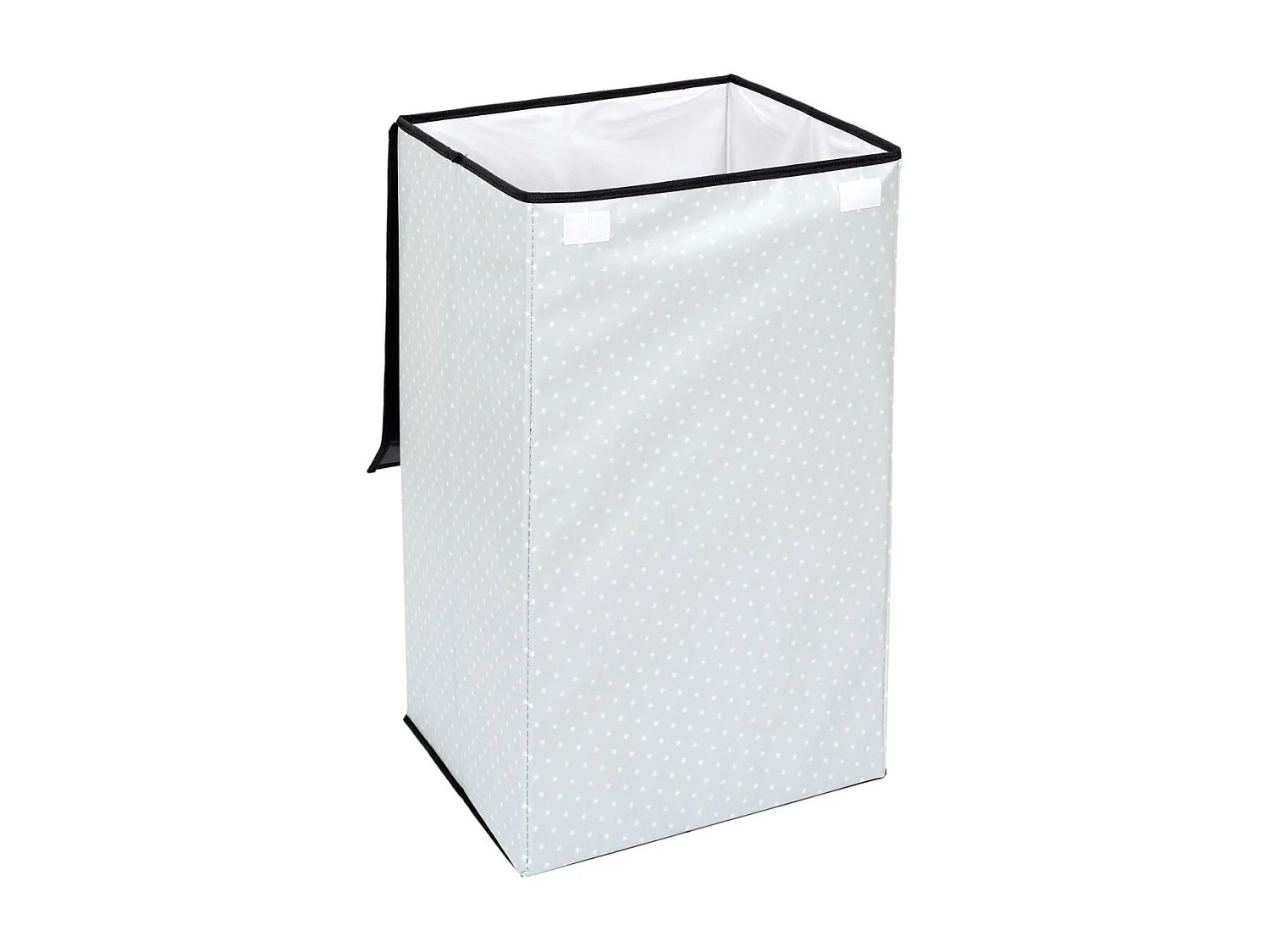 Panier à Linge Pliable "Garçon" 58cm Noir & Blanc