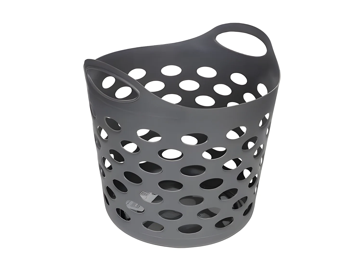 Panier à Linge "Flex" 28L Gris Béton