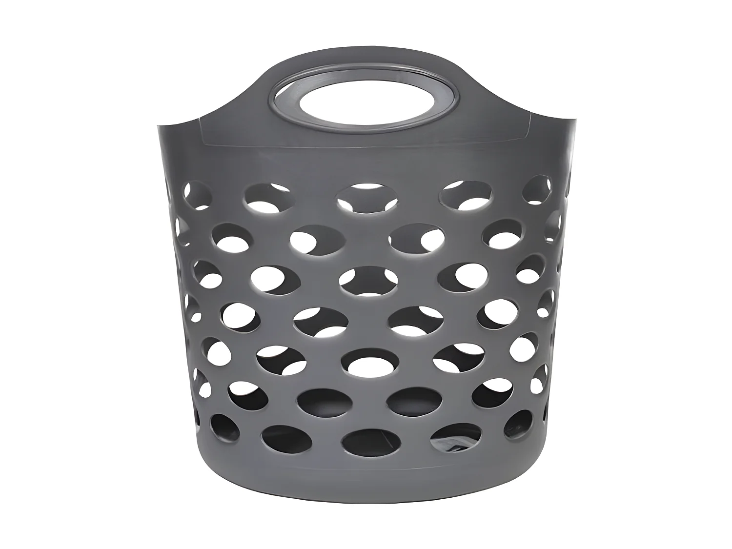 Panier à Linge "Flex" 28L Gris Béton