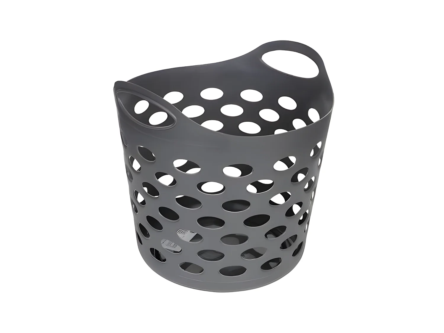 Panier à Linge "Flex" 28L Gris Béton